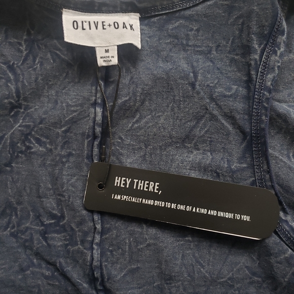 Olive & Oak Navy Blue Tank Size M - Picture 5 of 6